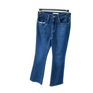 Levis Womens Size 30 725 High Rise Bootcut Jeans Blue Denim